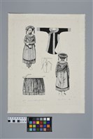 藏品(陳奇祿手稿-魯凱族女子服式)的圖片